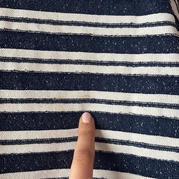 Jason Wu GREY Blue Stripe Knit Dress size medium - Picture 5 of 9